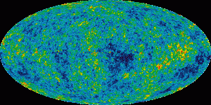 Big bang background radiation