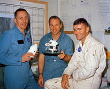The Apollo 13 Crew Just Before the Launch